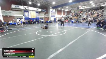 132 lbs Cons. Round 4 - Kayden Java, Vista Murrieta vs Soven Saste, Canyon (Anheim)