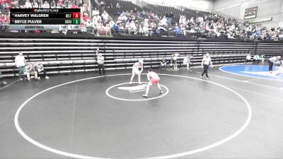 3A 132 lbs Semifinal - Bryce Pulver, South Summit vs Harvey Walgren, Delta