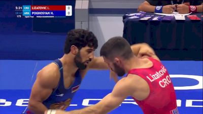 63 kg 1/8 Final - Ivan Lizatovic, Croatia vs Hrachya Poghosyan, Armenia