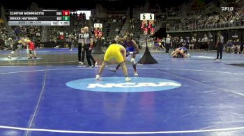 174 lbs Cons. Round 1 - Drake Hayward, Minnesota St. vs Clinton Morrisette, King (TN)