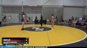 180 lbs 2nd Wrestleback (8 Team) - Jaden Lee, Georgia Red vs Brooklyn Newton, Ohio Blue