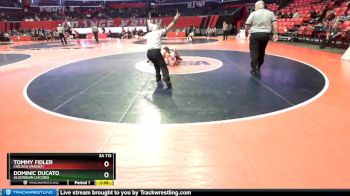 3A 113 lbs Champ. Round 1 - Tommy Fidler, Chicago (Marist) vs Dominic Ducato, Algonquin (Jacobs)