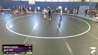 71 lbs Semifinal - Graeme Lockhart, IA vs Henry Seidl, MN