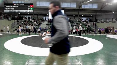 106 lbs 1st Place Match - Evan Cies, Malvern Prep vs Zane Messiter, St. John`s College
