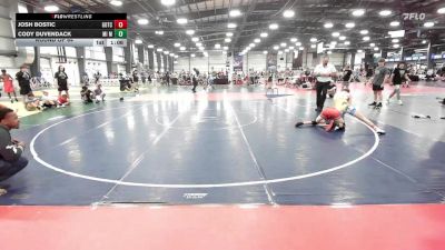 113 lbs Round Of 64 - Josh Bostic, Team Gotcha vs Cody Duvendack, MI MAFIA (COBRA MAFIA)