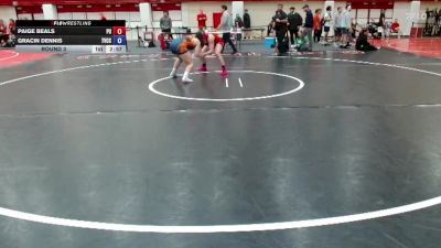 160-180 lbs Round 3 - Paige Beals, Pacific University vs Gracin Dennis, Treasure Valley CC