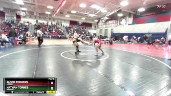 165 lbs Quarterfinal - Nathan Torres, Brawley vs Jacob Rodgers, Liberty