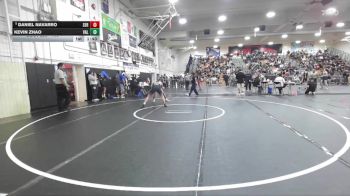 165 lbs Champ. Round 2 - Daniel Navarro, Servite vs Kevin Zhao, Valencia/Placentia