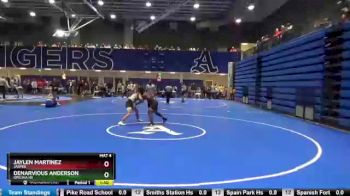 138 lbs Champ. Round 1 - Jaylen Martinez, Jasper vs Denarvious Anderson, Opelika Hs