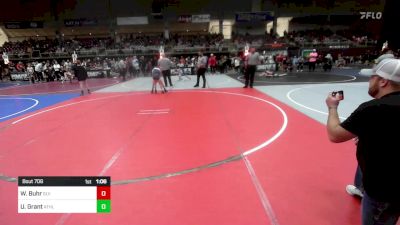 69 lbs Quarterfinal - Walker Buhr, SLV Elite WC vs Uriah Grant, Athlos Wrestling