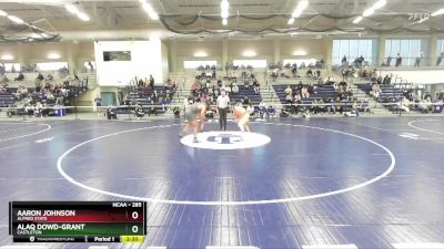 285 lbs Cons. Round 4 - Alaq Dowd-Grant, Castleton vs Aaron Johnson, Alfred State