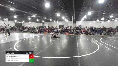 58 lbs Quarterfinal - Maribel Maestas, Lockjaw WC vs Lilliana Yellowhair, Rez Kids