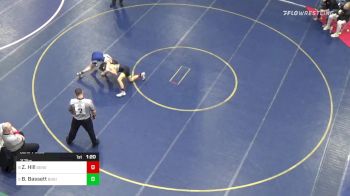 117 lbs Semifinal - Zach Hill, Seneca Valley vs Bo Bassett, Bishop McCort