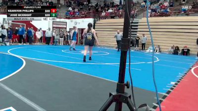 170 lbs Cons. Round 2 - Josie McKnight, Merrillville Pirates vs Kearston Phillips, Madison Cubs