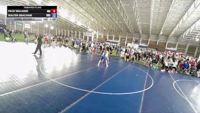 138 lbs Cons. Round 3 - Pace Williams, Sanderson Wrestling Academy vs Walter Beacham, Wingz Wrestling Club