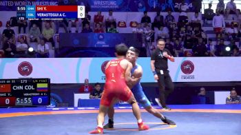 55 kg 1/8 Final - Yongchao Shi, China vs Cristopher Alexander Verastegui Aguilar, Colombia