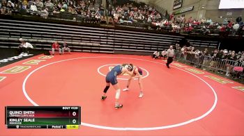 4A 115 lbs Quarterfinal - Quinci Smith, Crimson Cliffs High vs Kinley Seale, Ridgeline