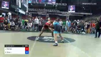 138 lbs Consi Of 32 #1 - Julian George, New Jersey vs Cj Shea, Connecticut