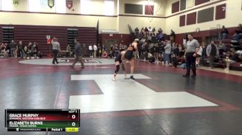 100 lbs Quarterfinal - Grace Murphy, Epworth, Western Dubuque vs Elizabeth Burns, Prairie, Cedar Rapids