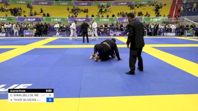 CASSIANO GIRALDELI DE MELO vs VAGNER THIER OLIVEIRA 2024 Brasileiro Jiu-Jitsu IBJJF