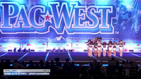 Sonic Elite Olympia - Green Goddesses [2026 L1 Mini Day 2] 2026 PacWest Grand Nationals
