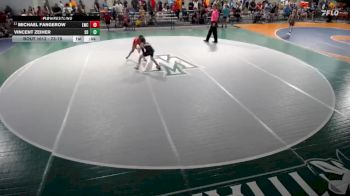 73-78 lbs Champ. Round 1 - Michael Fangerow, Lincoln-Way Wrestling Club vs Vincent Zeiher, Super D
