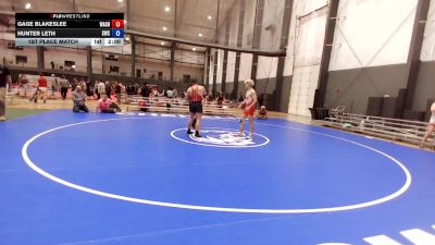 Junior FK - 175 lbs 1st Place Match - Gage Blakeslee, Washington vs Hunter Leth, Shelton Wrestling Club