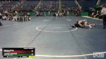 3A 160 lbs Champ. Round 1 - Aaron Painter, West Johnston vs Brian Byrd, Oak Grove