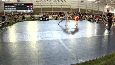 138 lbs Bryar Hooks, Oklahoma Outlaws Red vs Braden Jones, New Jersey