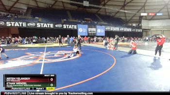 49 lbs Cons. Round 2 - Artem Yelanskiy, BMA Wrestling vs Ethan Wendel, Inland Northwest Wrestling Training Center