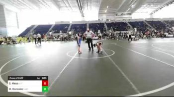 61 lbs Consi Of 8 #2 - Gabriel Mesa, Elite Force vs Mason Gonzalez, Eastern Sabers