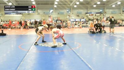 138 lbs Rr Rnd 3 - Jaxon Lane, Rabbit Wrestling Club - HSB vs Liam Christ, MetroWest United Young Bucks - HSB