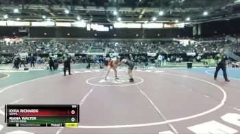 165 lbs Semifinal - Riana Walter, Canyon Ridge vs Kyra Richards, Nampa