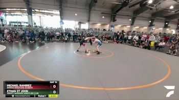 140 lbs Semifinal - Michael Ramirez, Bandas Wrestling Academy vs Ethan St John, Liberty Warriors Wrestling Club