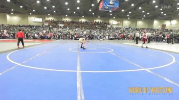 85 lbs Round Of 32 - Calvin Averett, Red Devil Mat Club vs Marco Hutcherson, Young Guns/Hutchy Hammers