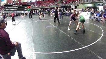 125 lbs Champ. Round 2 - Jace Jakubowski, CWO vs Jake Crawford, Westside Wrestling Club