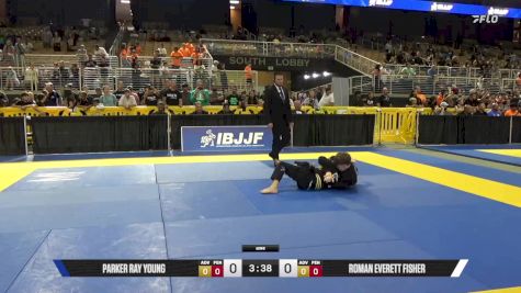 Parker Ray Young vs Roman Everett Fisher 2025 Pan Kids Jiu-Jitsu IBJJF Championship