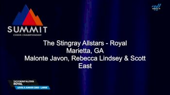 The Stingray Allstars - Royal [2025 L5 Junior Coed - Large Semis] 2025 The Summit