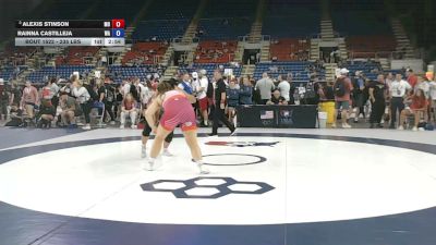 235 lbs Champ. Rd Of 32 - Alexis Stinson, Missouri vs Rainna Castilleja, Washington