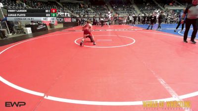 64 lbs Consi Of 16 #1 - Vinny Larsen, MN Elite vs Lukas Floyd, Reign WC