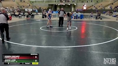 106 lbs Semis (4 Team) - Joseph Drewry, Christian Brothers vs Jaxon Lane, McCallie School