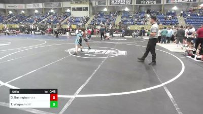 190 lbs Consolation - David Bevington, Pueblo vs Tavery Wagner, North HS