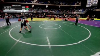 5A 145 lbs Quarterfinal - Maria Munoz, San Antonio Edison vs Lily Doyle, Argyle