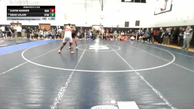 215 lbs Round Of 16 - Justin Barker, Danbury vs Dean Lulani, Stamford