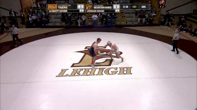 285 - lbs Jordan Wood, Lehigh vs Matt Cover, Princeton