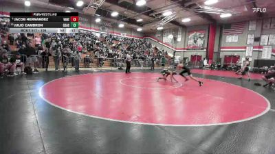 106 lbs Cons. Round 4 - Jacob Hernandez, Ventura vs Julio Cambron, Coachella Valley