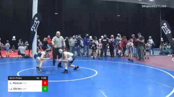 92 lbs Semifinal - Leo Pezone, Coatesville vs Jonny Obrien, North Penn