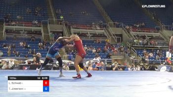 132 lbs Rnd Of 16 - Louisa Schwab, Illinois vs Tiera Jimerson, California