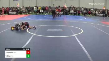 46 lbs Semifinal - Jeremiah Rosales, Grindhouse WC vs Tripp Dias, TrailBlazers