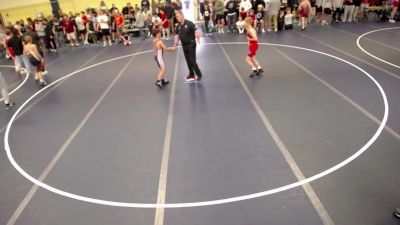 100 lbs Champ. Round 1 - Evann Linn, Centennial vs Carter Strauss, No Nonsense Wrestling